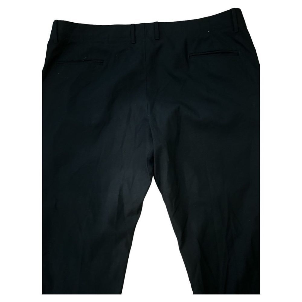 Mens‎ Haggar Black Pants Size 40x29 - Picture 7 of 7